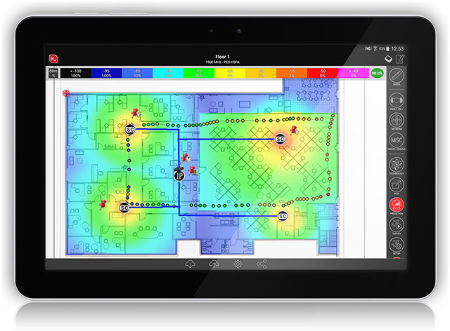 iBwave Mobile Planner screenshot iBwave Mobile Planner screenshot